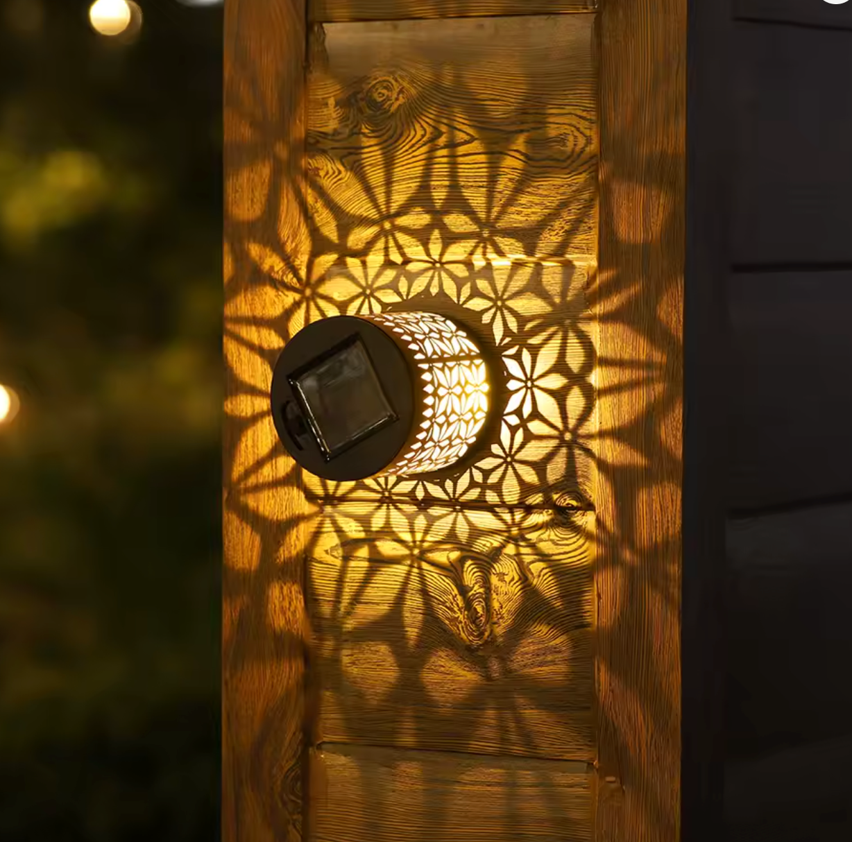 LumiGlow Peony Light – Luz Solar Decorativa para Jardín