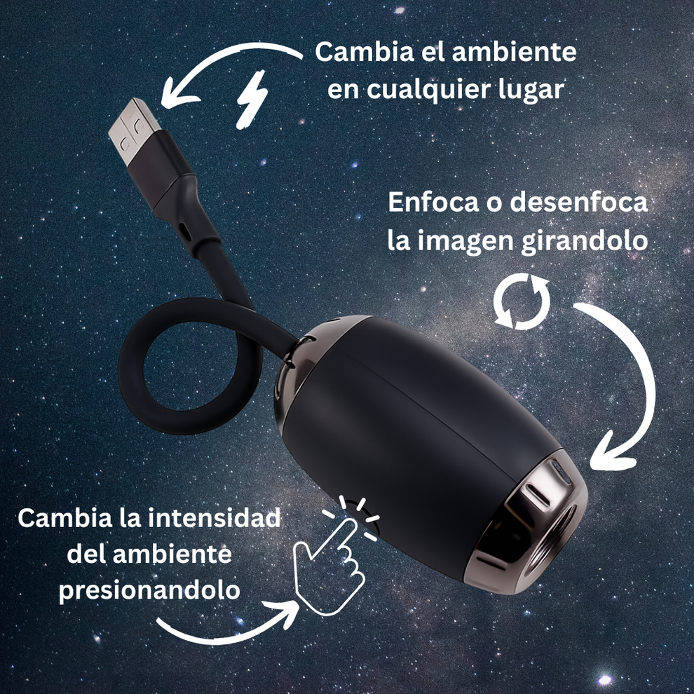 LumiGlow Galaxy™ Proyector Estrellas