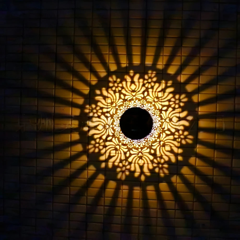 LumiGlow Peony Light – Luz Solar Decorativa para Jardín