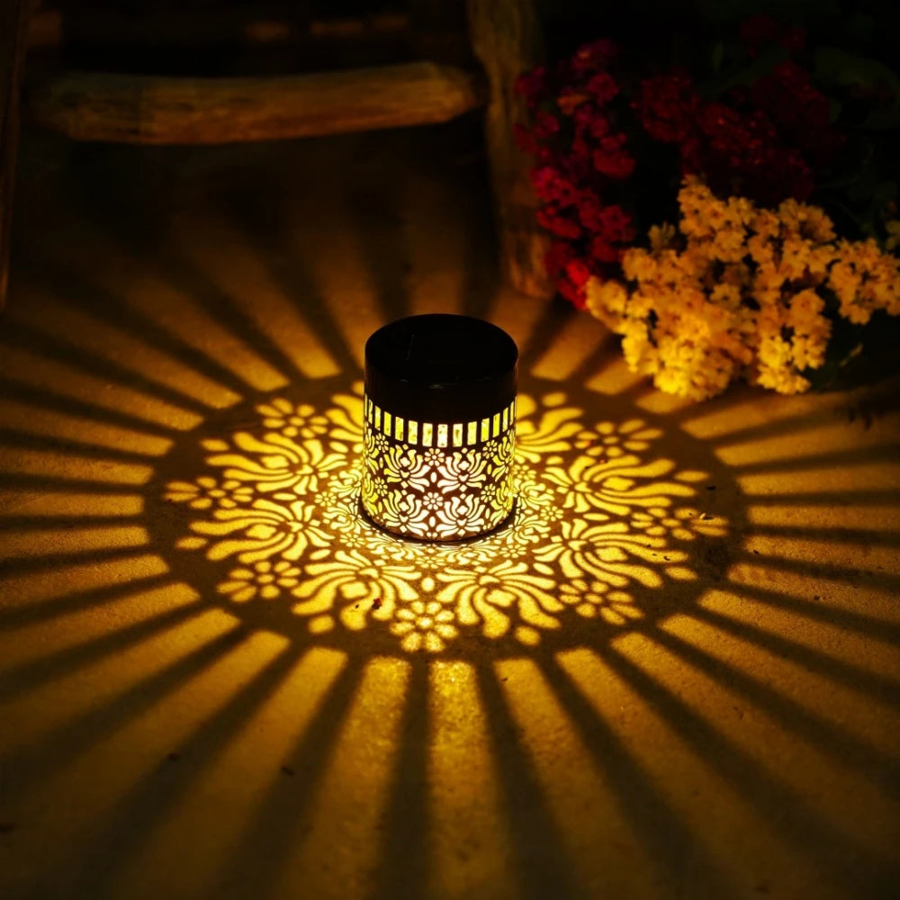 LumiGlow Peony Light – Luz Solar Decorativa para Jardín
